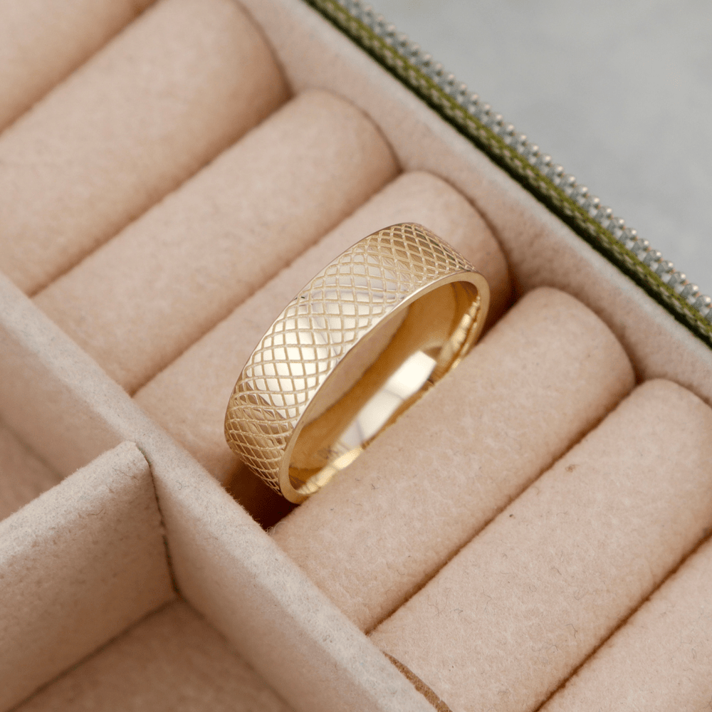 Mathieu Blanchard Bagues Bague jonc Boreas en or 10K