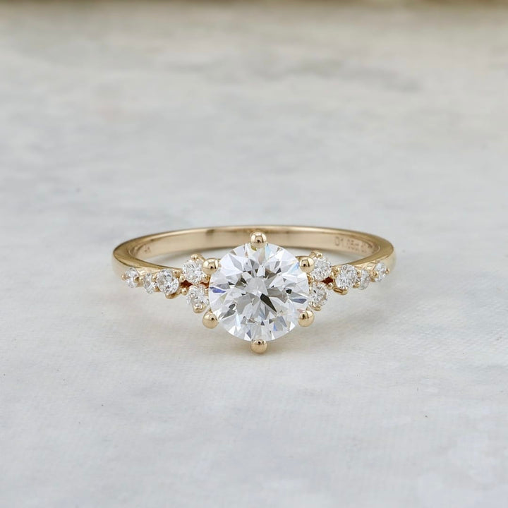 Bague Nimbus Mathieu Blanchard Bagues Bague de fiançailles sur mesure — Centrale 1ct | Mathieu Blanchard Mathieu Blanchard Joaillerie