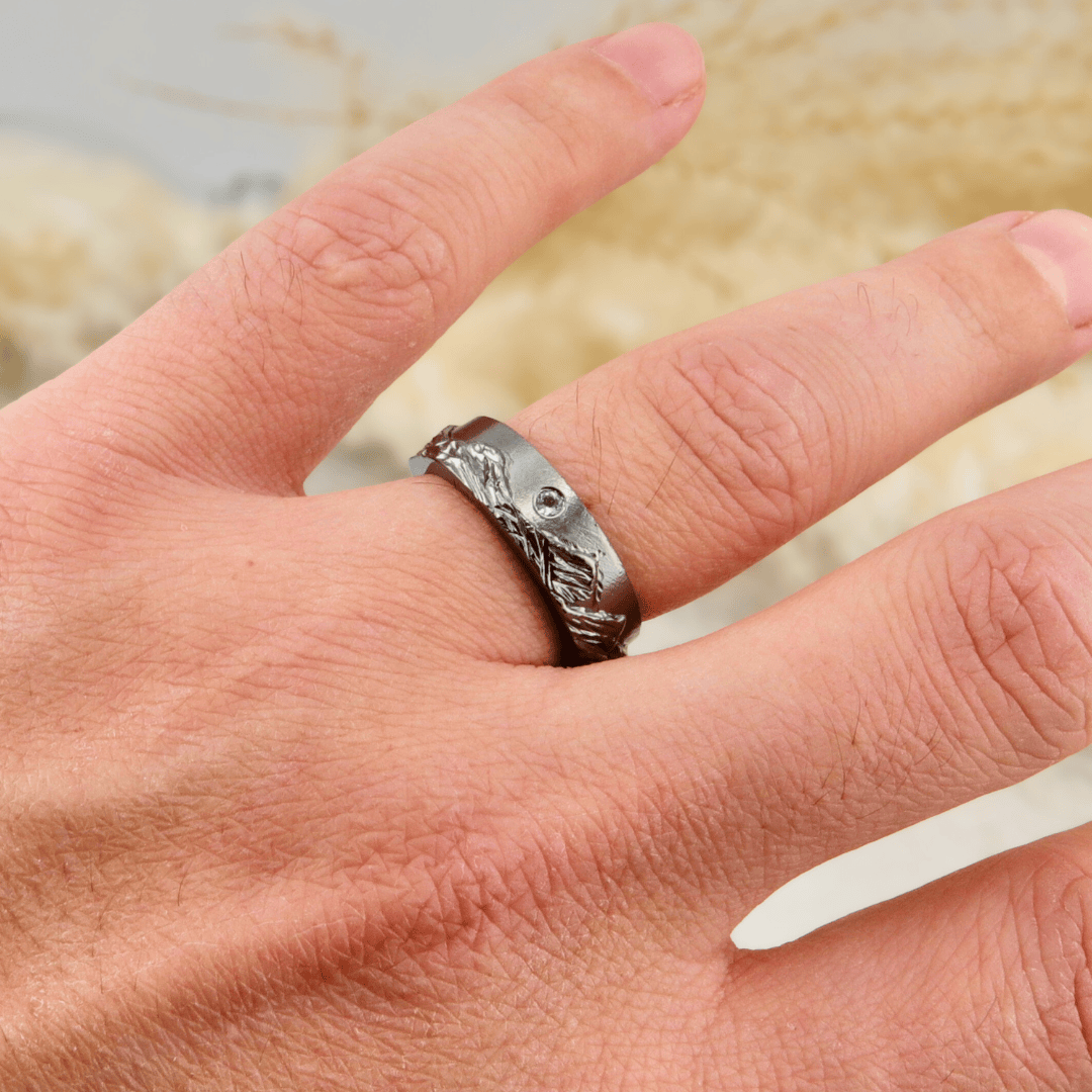 Mathieu Blanchard Bagues Bague Rocheuses canadiennes - Version nuit