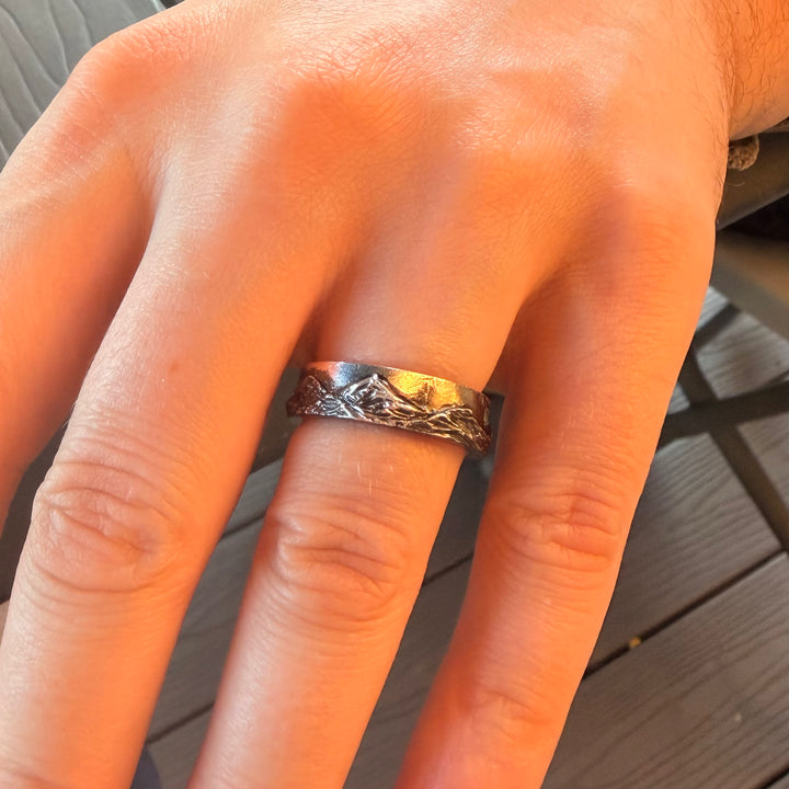 Mathieu Blanchard Bagues Bague Rocheuses canadiennes - Version nuit