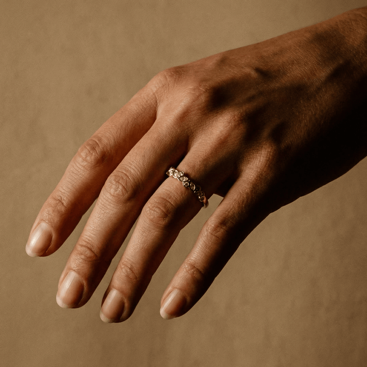 Mathieu Blanchard Bagues Bague semi-éternité Marquise Diamants