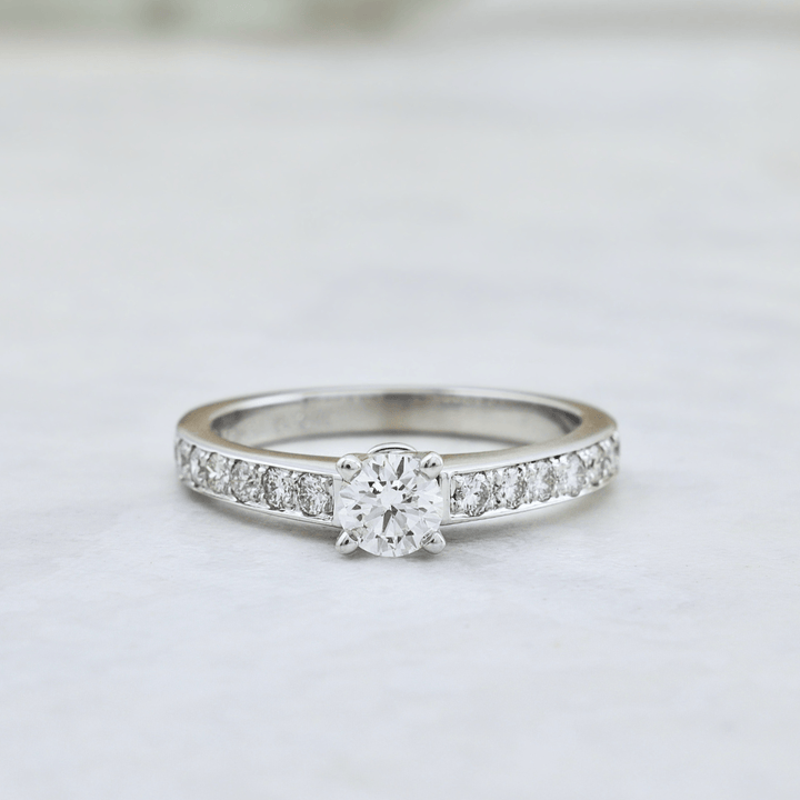 Bague solitaire diamants 0.74 ctw Mathieu Blanchard Bagues Bague solitaire diamants 0.74 ctw | Mathieu Blanchard Joaillerie Mathieu Blanchard Joaillerie