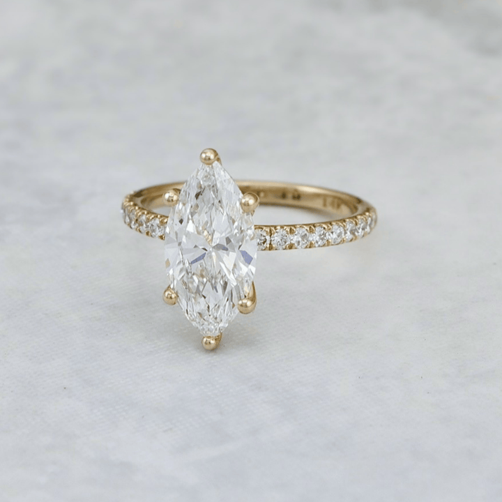 Bague solitaire Marquise diamants 2.25 ctw Mathieu Blanchard Bagues Bague solitaire Marquise diamants 2.25 ctw | Mathieu Blanchard Mathieu Blanchard Joaillerie