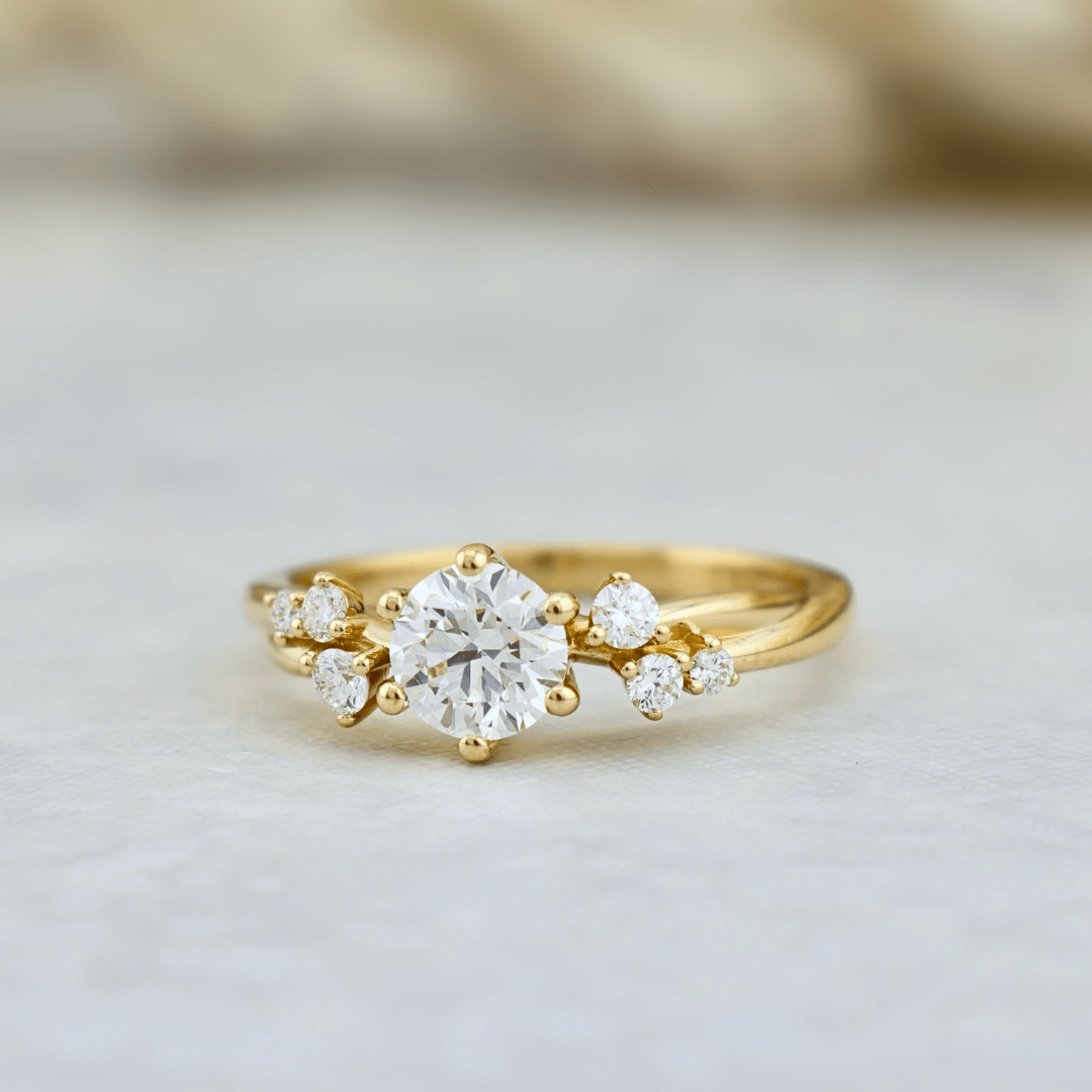 Bague solitaire Torsade et diamant 0,55 ct Mathieu Blanchard Bagues Bague de fiançailles Torsade en diamants | Mathieu Blanchard Mathieu Blanchard Joaillerie