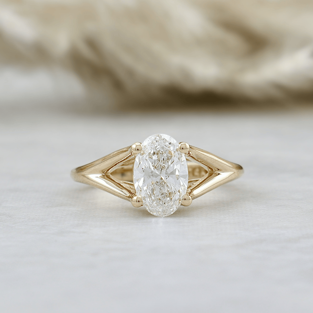 Mathieu Blanchard Bagues Bagues Diamant oval 1ct