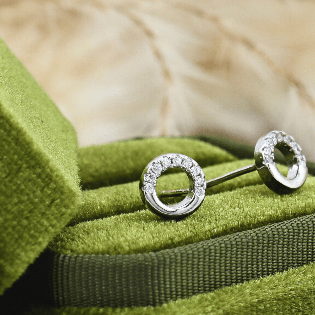 Mathieu Blanchard Boucles d'oreilles Boucles d'oreilles Cercle en argent sterling