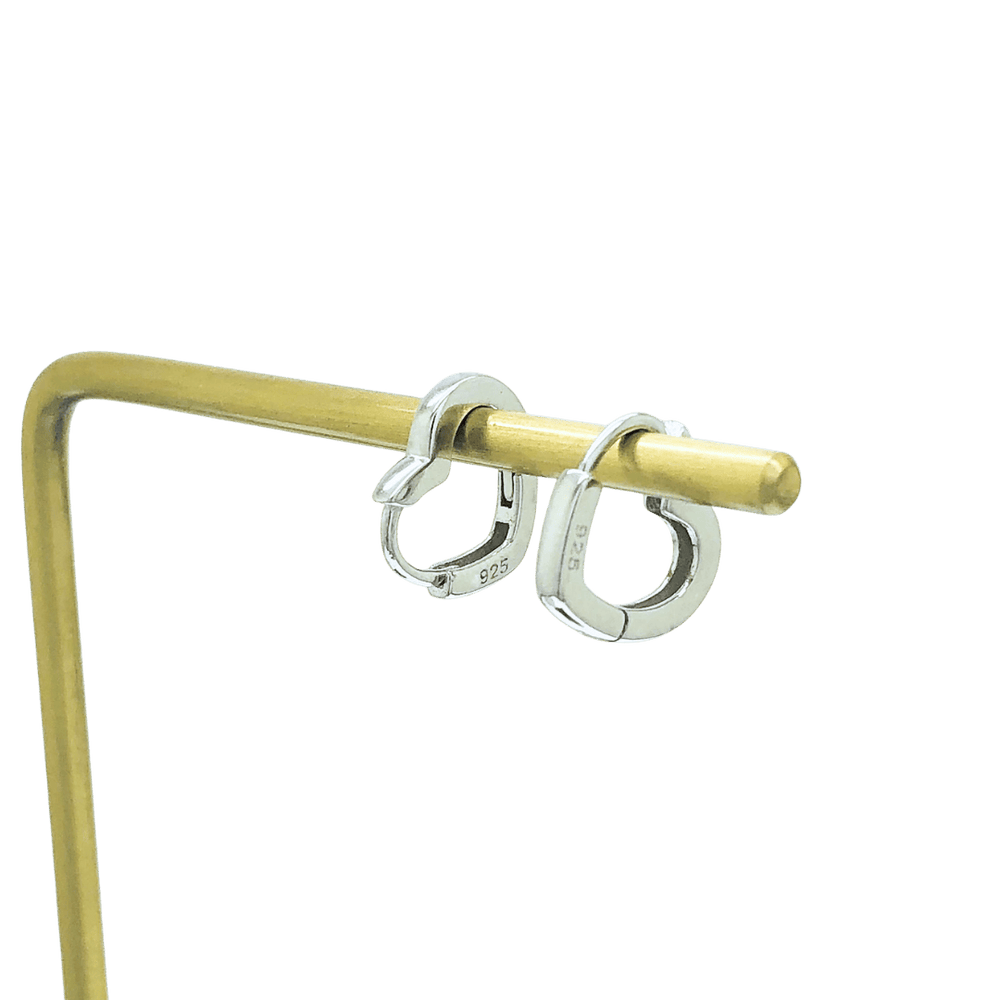 Boucles d'oreilles Cœur en argent sterling Mathieu Blanchard Boucles d'oreilles Argent sterling YW718 Boucles d'oreilles Cœur en argent sterling Mathieu Blanchard Joaillerie