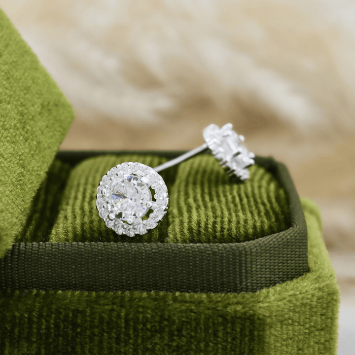 Mathieu Blanchard Boucles d'oreilles Boucles d'oreilles Halo en argent sterling