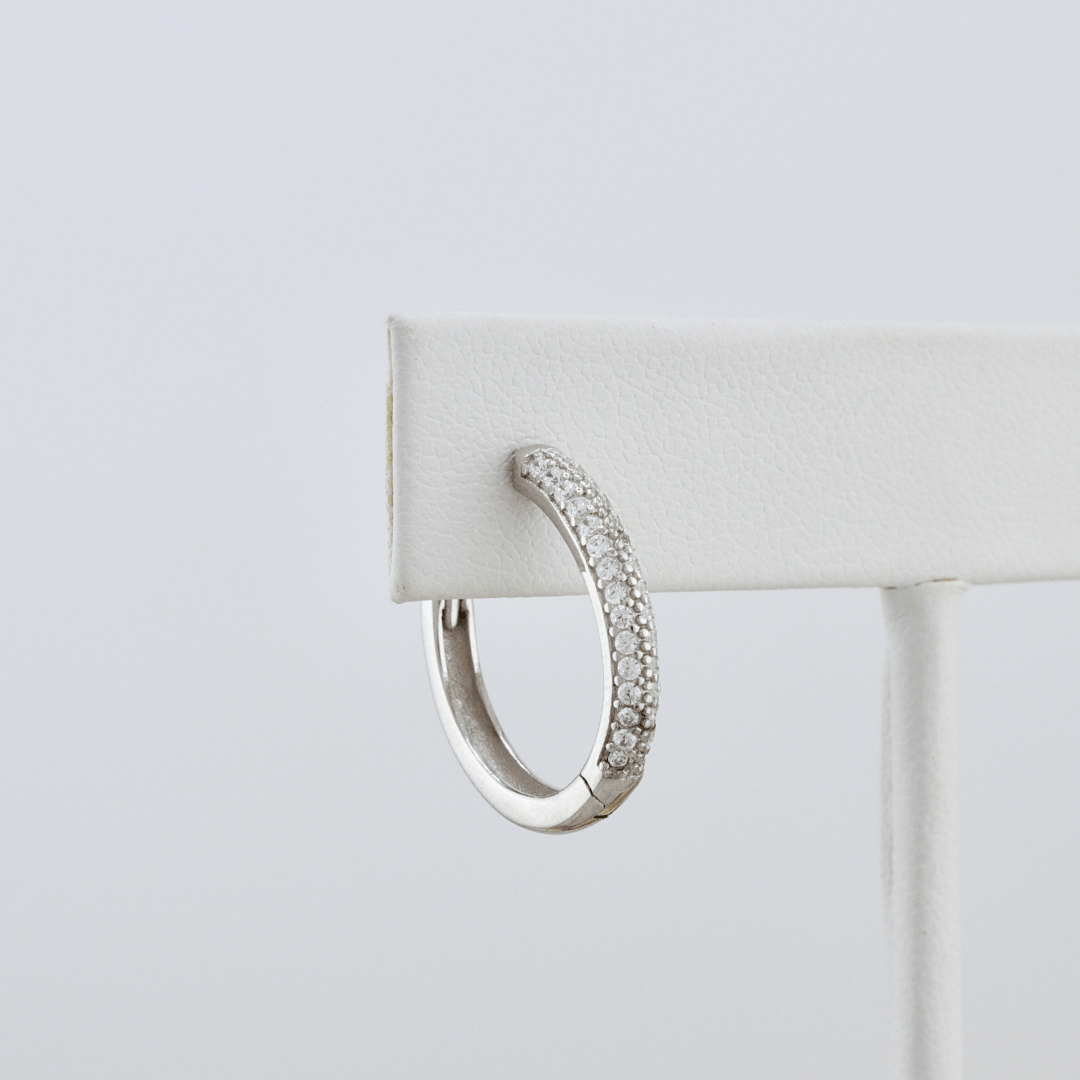 Mathieu Blanchard Boucles d'oreilles Boucles d'oreilles Huggies en argent sterling