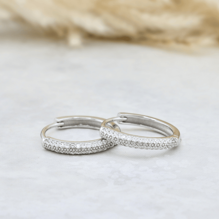 Mathieu Blanchard Boucles d'oreilles Boucles d'oreilles Huggies en argent sterling