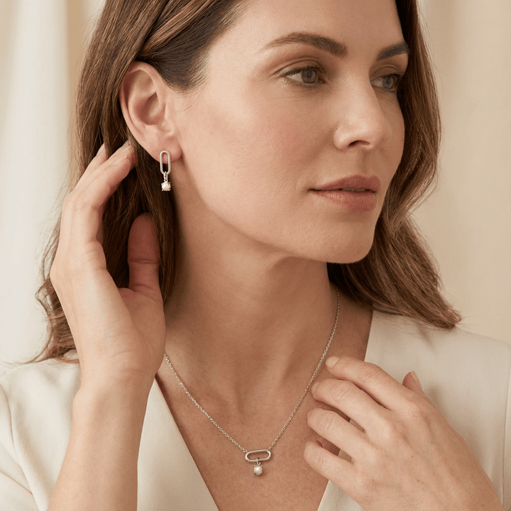 Mathieu Blanchard Boucles d'oreilles Boucles d'oreilles Jasmine en argent sterling