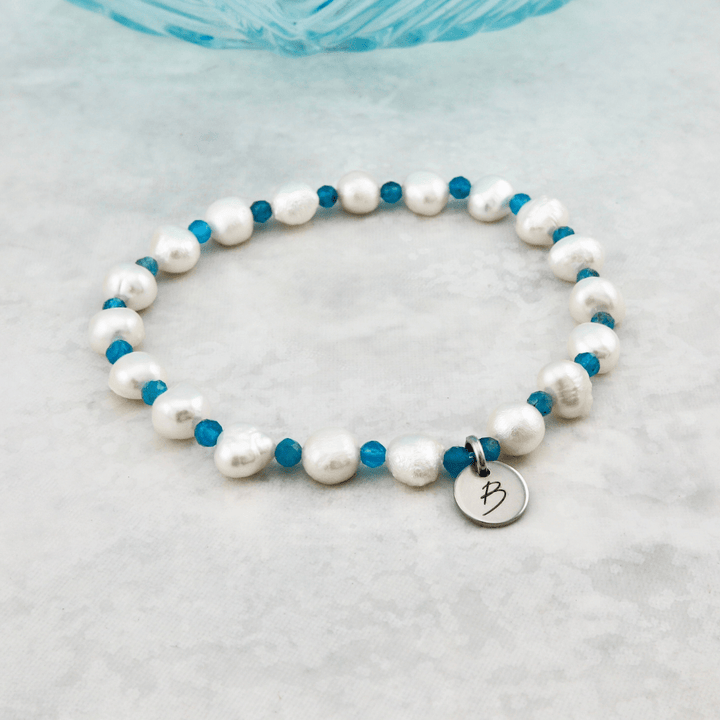 Mathieu Blanchard Bracelet Apatite 🌊 *5$ remis à L'Association de la colonie de Vacances