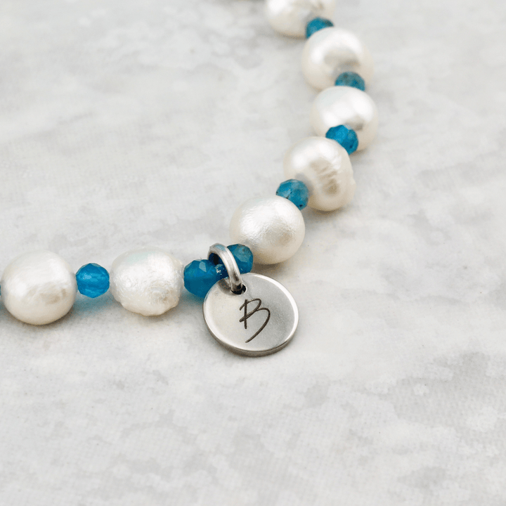 Mathieu Blanchard Bracelet Apatite 🌊 *5$ remis à L'Association de la colonie de Vacances