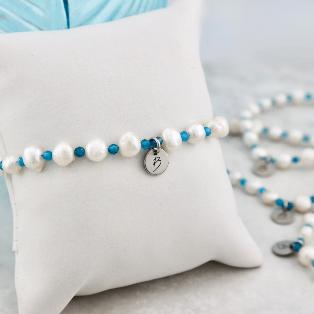 Mathieu Blanchard Bracelet Apatite 🌊 *5$ remis à L'Association de la colonie de Vacances