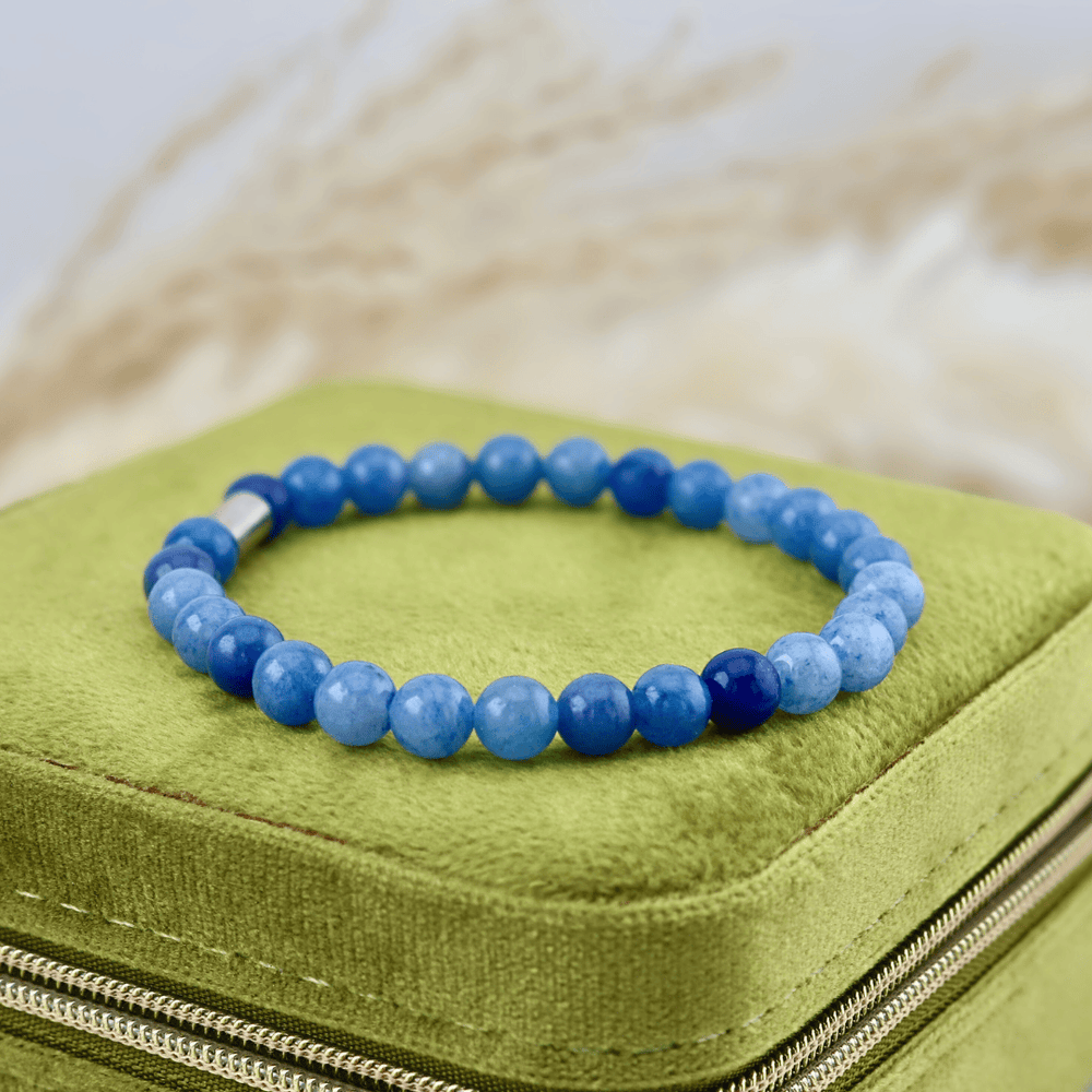Mathieu Blanchard Bracelet Aventurine Bleue