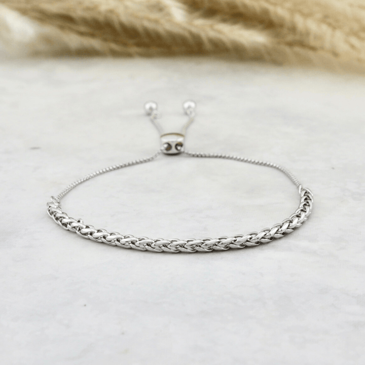 Mathieu Blanchard Argent Bracelet Blé en argent sterling