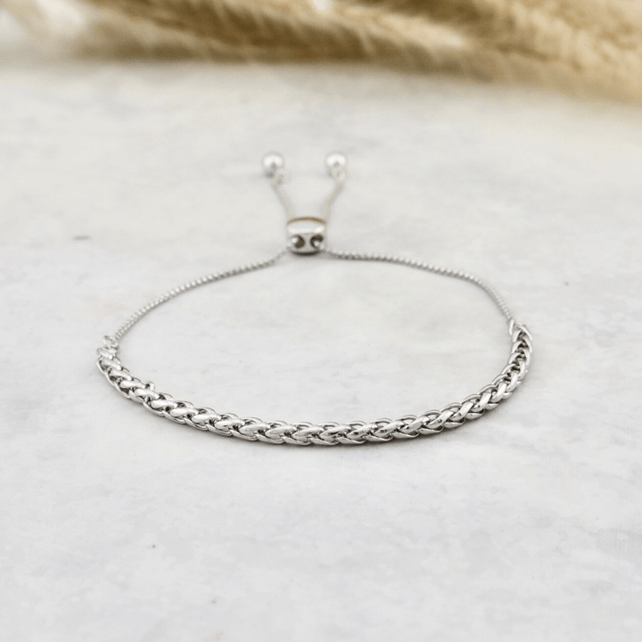 Mathieu Blanchard Argent Bracelet Blé en argent sterling