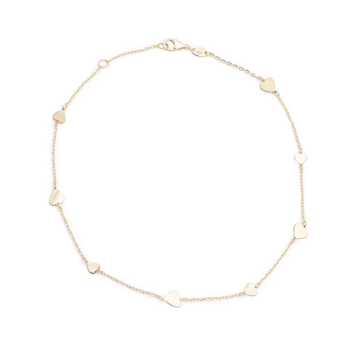 Bracelet Coeurs en or jaune 10K - Bracelet Coeur en or jaune 10K | Mathieu Blanchard Joaillerie Mathieu Blanchard Joaillerie
