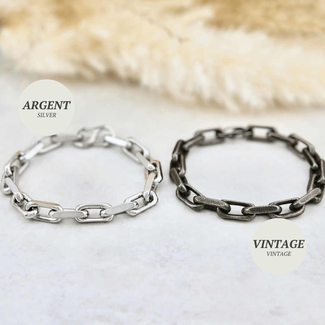 Bracelet La Force en acier inoxydable Mathieu Blanchard Bracelets Bracelet en acier inox | Collection La Force par Mathieu Blanchard Mathieu Blanchard Joaillerie