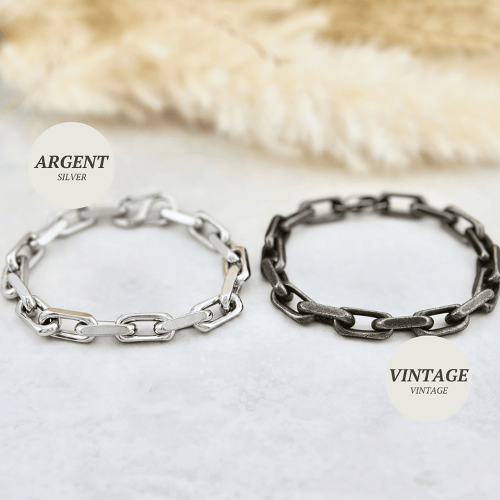 Mathieu Blanchard Bracelets Bracelet La Force en acier