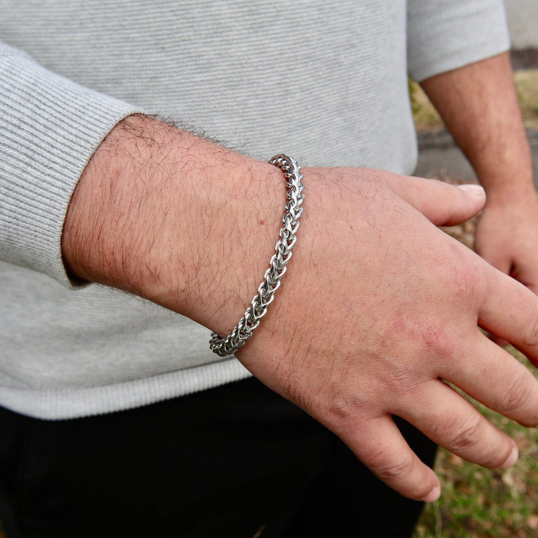 Mathieu Blanchard Bracelets Bracelet La Force en acier