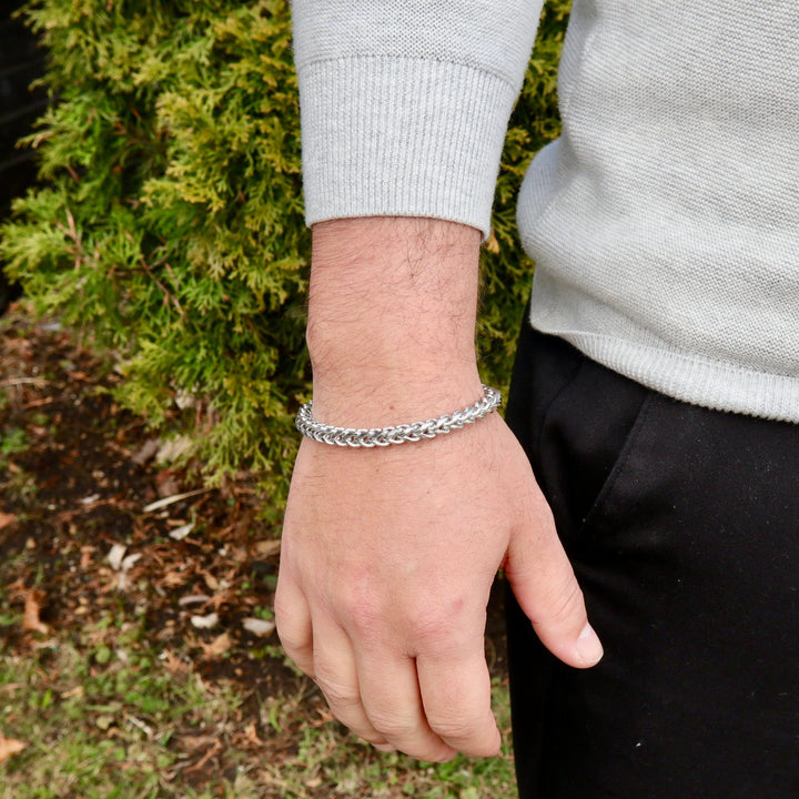 Mathieu Blanchard Bracelets Bracelet La Force en acier