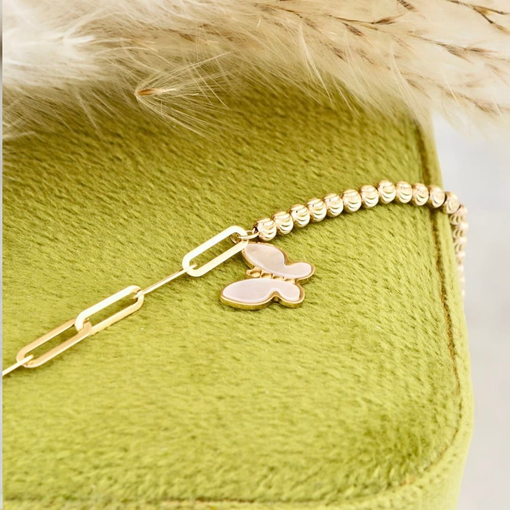 Mathieu Blanchard Joaillerie Bracelet Papillon en or 10K