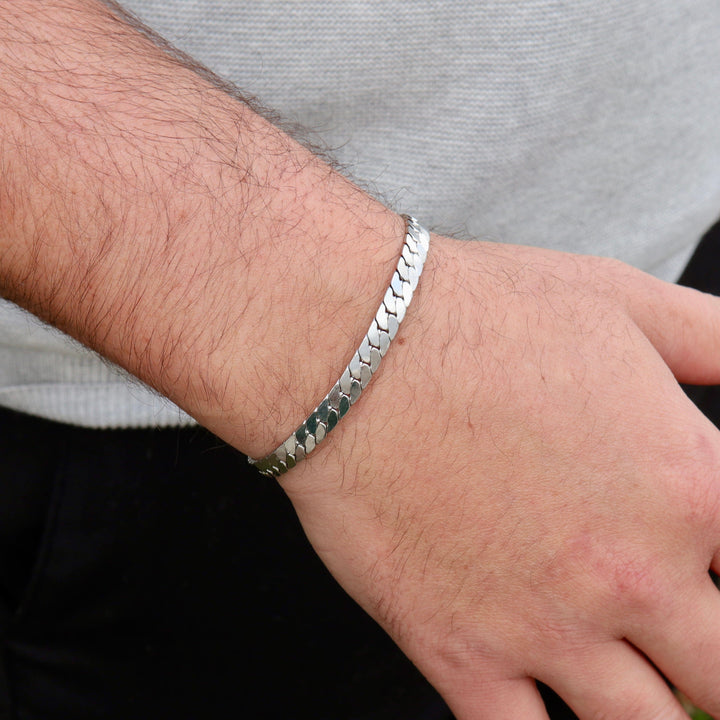 Bracelet Stratus en acier inoxydable Mathieu Blanchard Bracelets Bracelet en acier inox | Collection La Force par Mathieu Blanchard Mathieu Blanchard Joaillerie