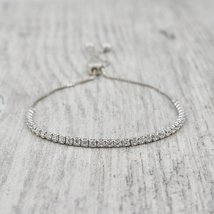 Mathieu Blanchard Argent Bracelet Tennis en argent sterling