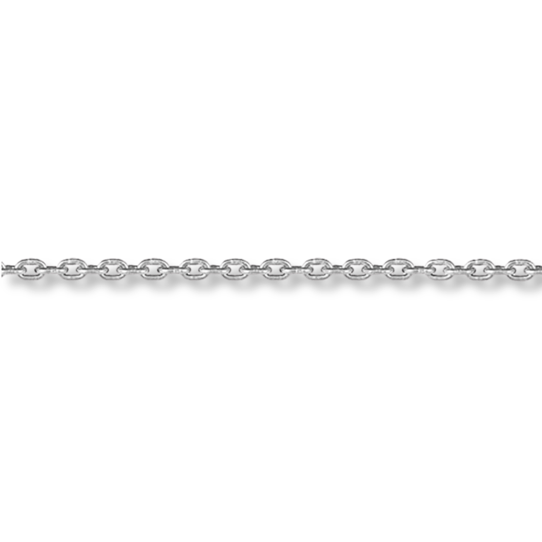 Mathieu Blanchard Colliers Chaîne Rolo en argent sterling