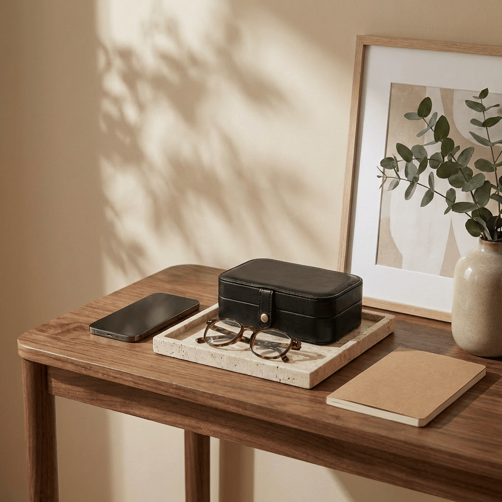 Mathieu Blanchard ACCESSOIRES Coffret à bijoux Escale - Vert