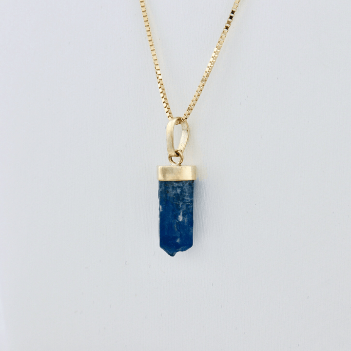 Mathieu Blanchard Collier Amulette or 14K et apatite