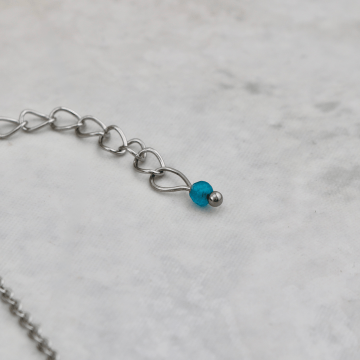Mathieu Blanchard Collier Apatite 🌊 *5$ remis à L'Association de la colonie de Vacances