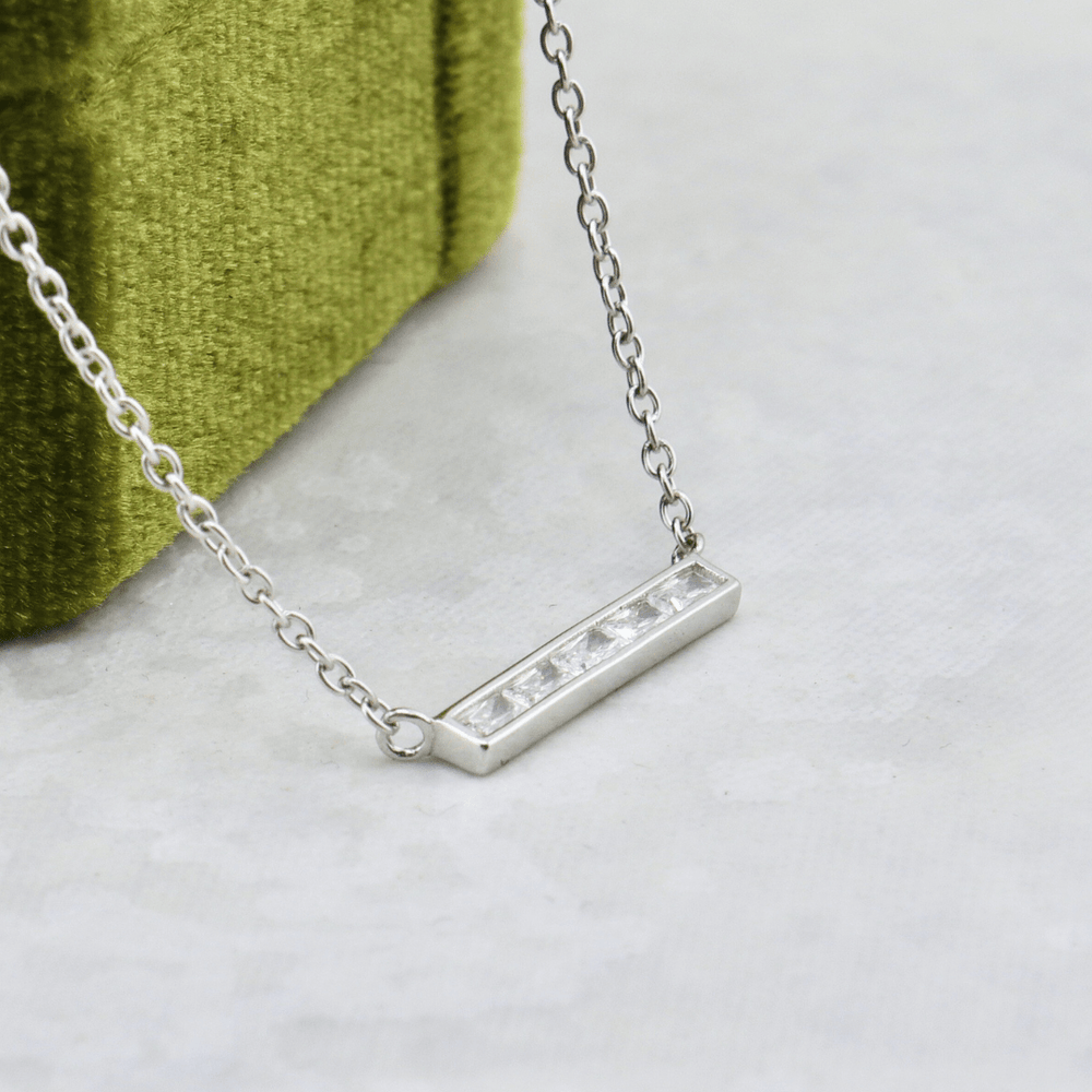 Collier Barre en argent sterling Mathieu Blanchard Pendants Argent sterling PCOM16879S Collier Barre en argent sterling | Mathieu Blanchard Joaillerie Mathieu Blanchard Joaillerie