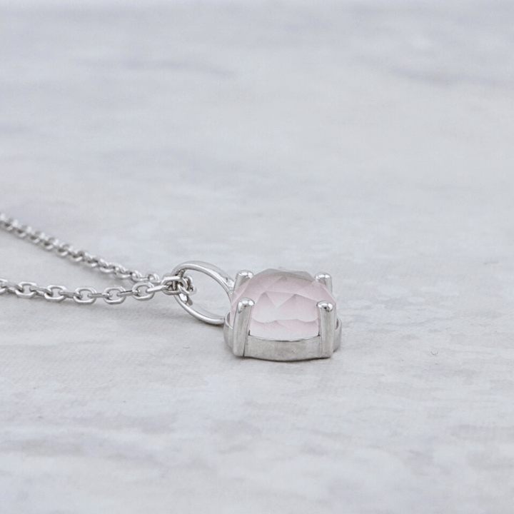 Mathieu Blanchard Collier Argent sterling Collier en argent sterling et Quartz rose