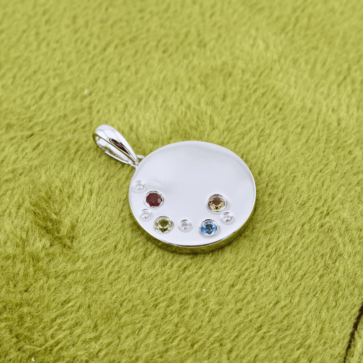 Mathieu Blanchard Collier Collier Famille en or 10K - 14K - 18K ou platine