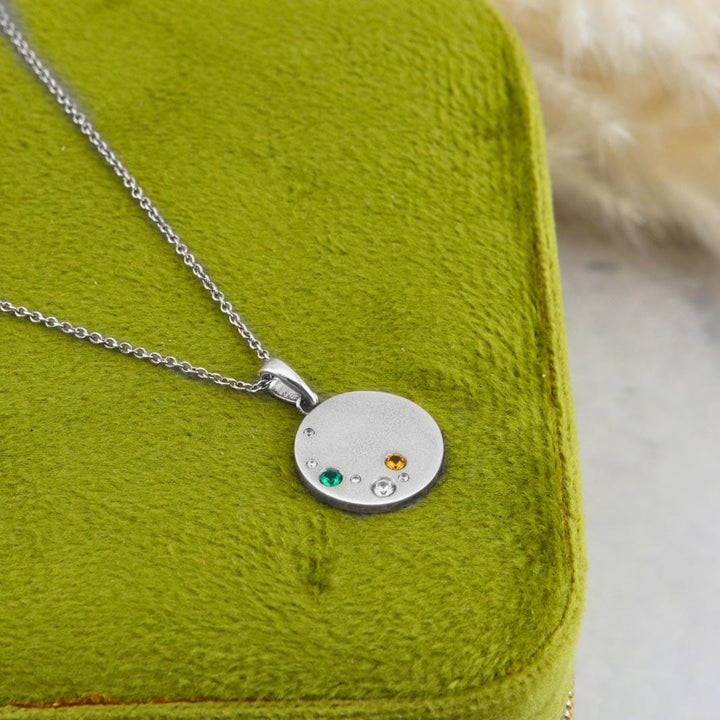Collier Famille Mathieu Blanchard Collier Pendentif Famille à personnaliser en or 14K - 18K ou platine | Mathieu Blanchard Mathieu Blanchard Joaillerie
