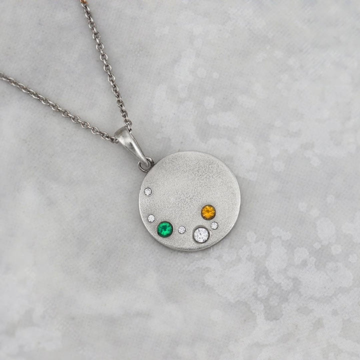 Collier Famille Mathieu Blanchard Collier Pendentif Famille à personnaliser en or 14K - 18K ou platine | Mathieu Blanchard Mathieu Blanchard Joaillerie