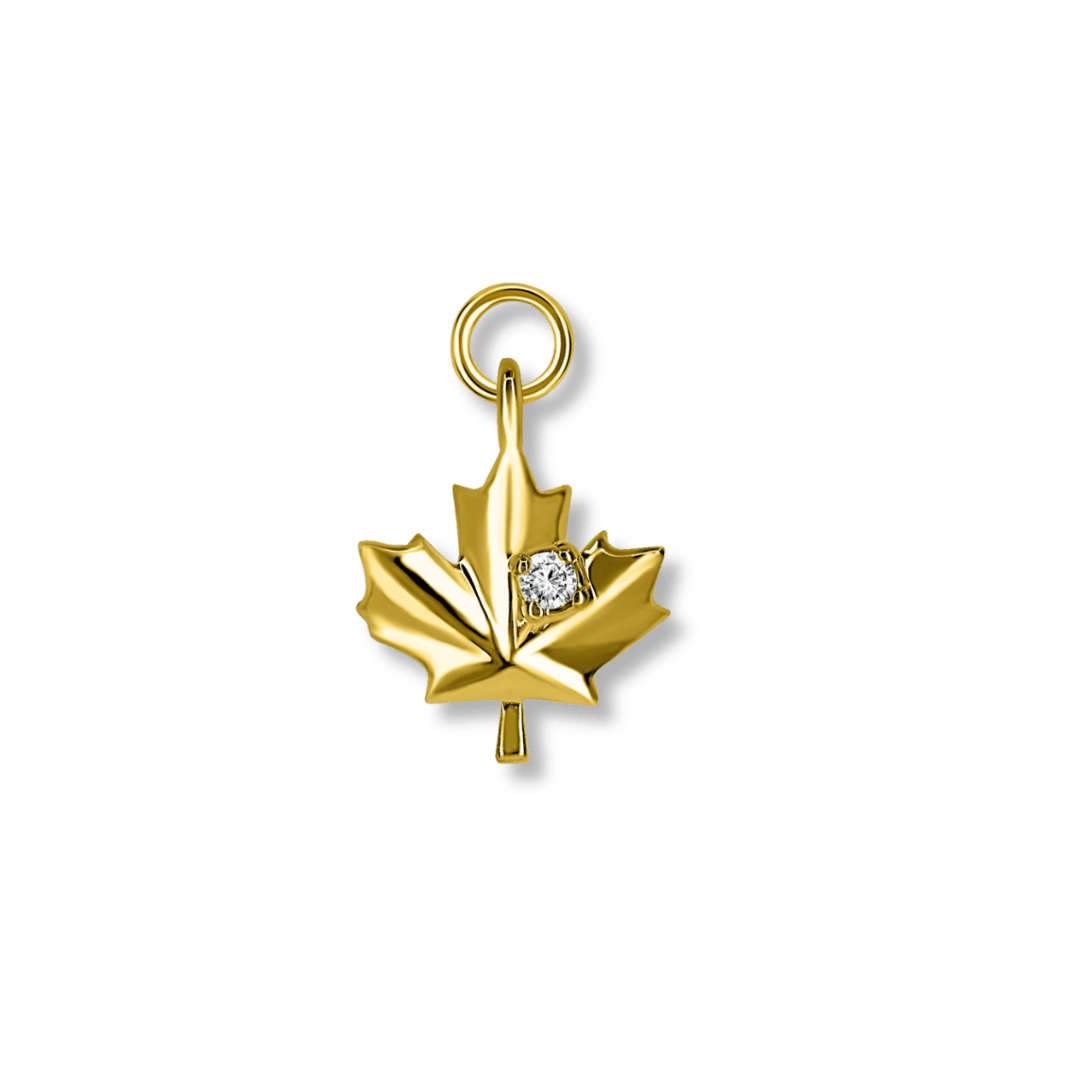 Mathieu Blanchard Collier Feuille d'érable - Diamant