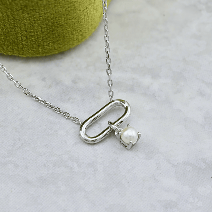 Collier Jasmine en argent sterling Mathieu Blanchard Collier Argent sterling RO80-10AG Collier Jasmine en argent sterling | Mathieu Blanchard Mathieu Blanchard Joaillerie