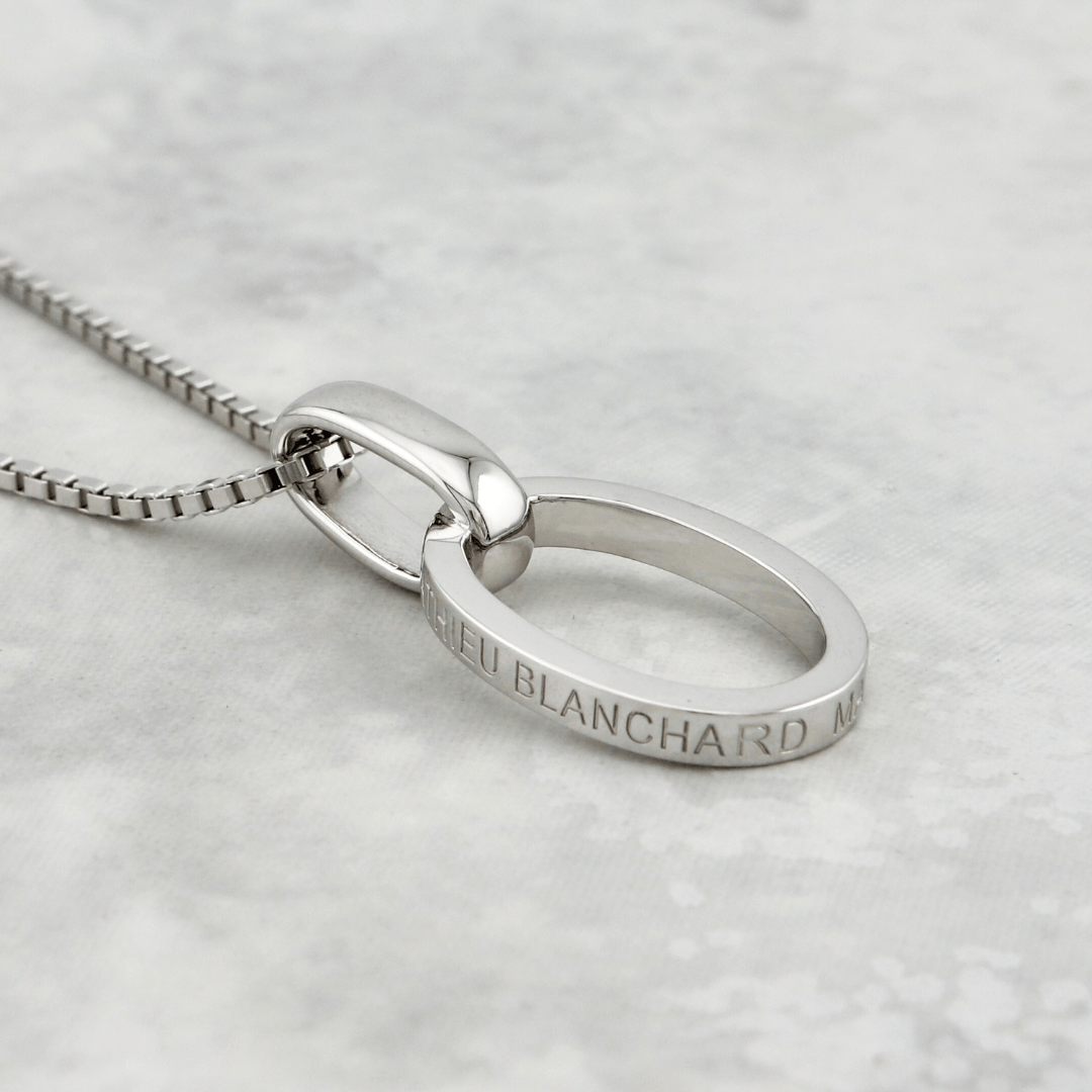 Collier Union en argent sterling Mathieu Blanchard Argent sterling Collier Union en argent sterling | Mathieu Blanchard Joaillerie Mathieu Blanchard Joaillerie