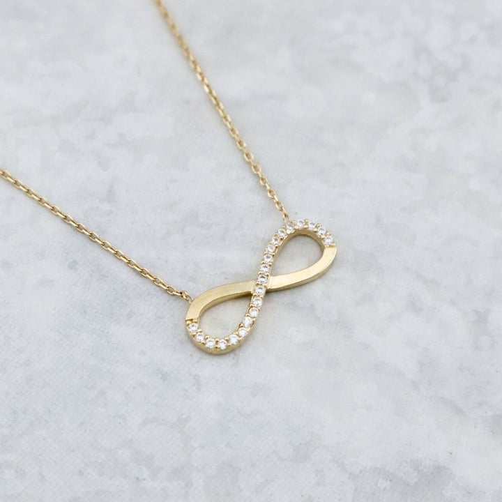 Infinity 10K Necklace