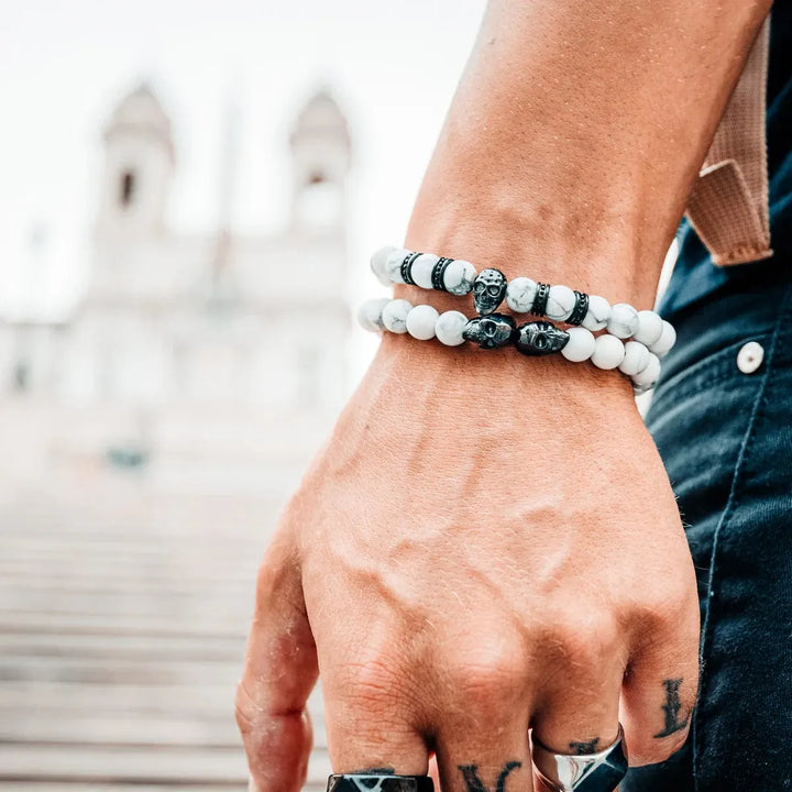 Duo de bracelets Vikings en acier inoxydable SkeletonHD Bracelets Acier inoxydable Duo de bracelets Vikings, SkeletonHD | Mathieu Blanchard Mathieu Blanchard Joaillerie