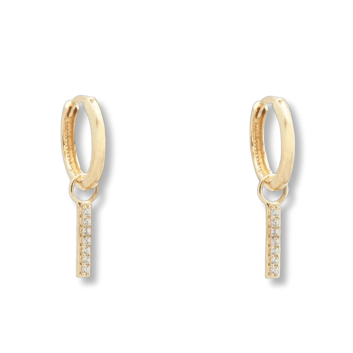 - Breloques et pendentifs Or jaune 10K / Duo de pendentifs Duo de pendentifs Rectangles pour anneaux