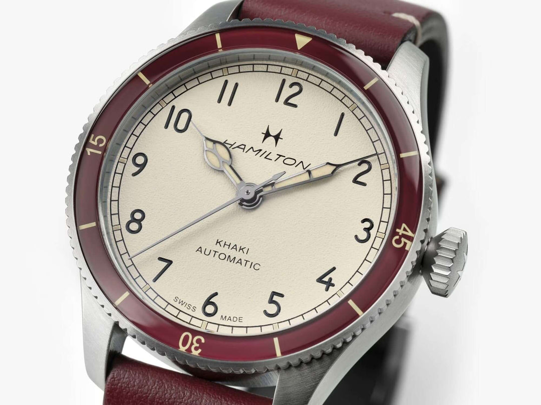 www.bandierajewellers.com Watches Hamilton Khaki Aviation Pilot Pioneer 38mm Automatic Watch H76265810