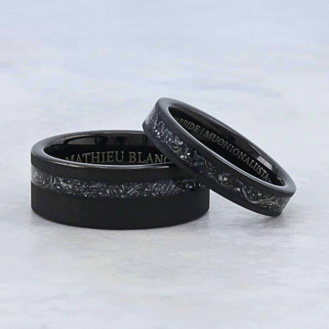 Mathieu Blanchard Jonc Météorite Muonionalusta — 4mm
