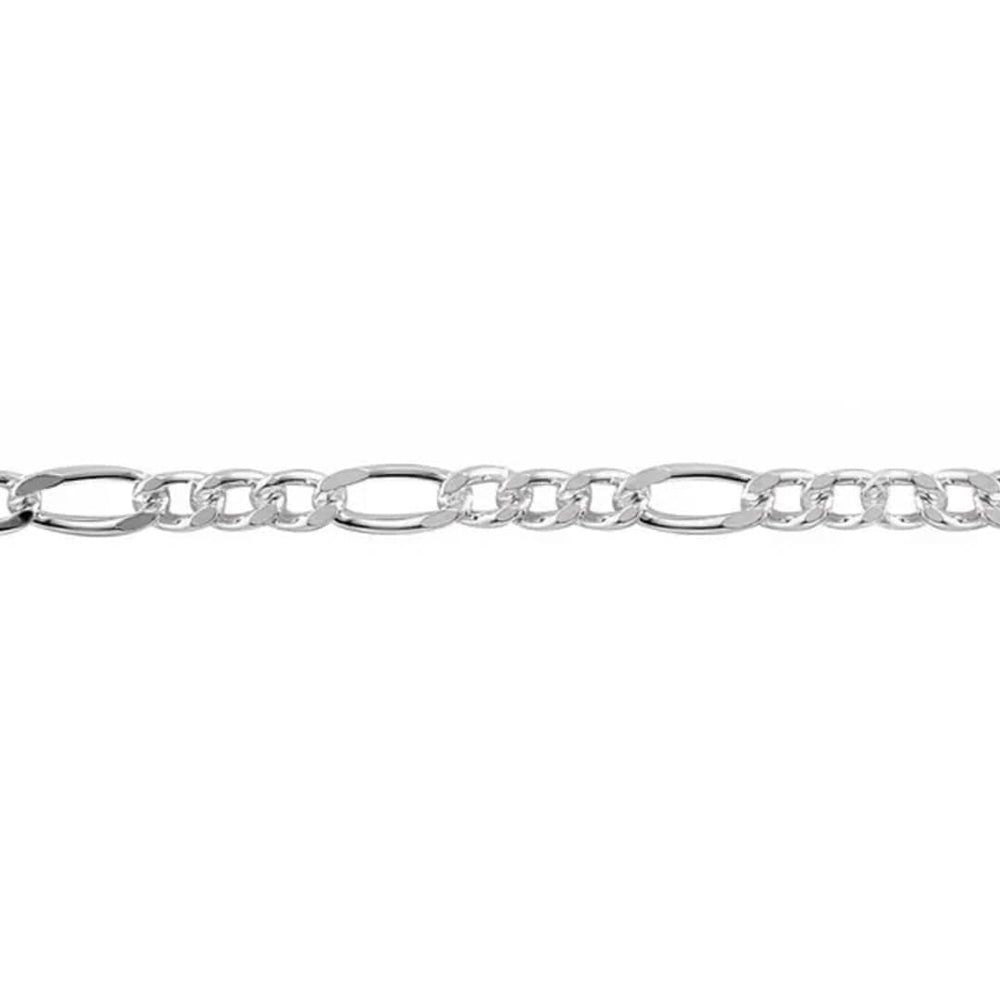 Mathieu Blanchard Bracelet de cheville Figaro en argent sterling