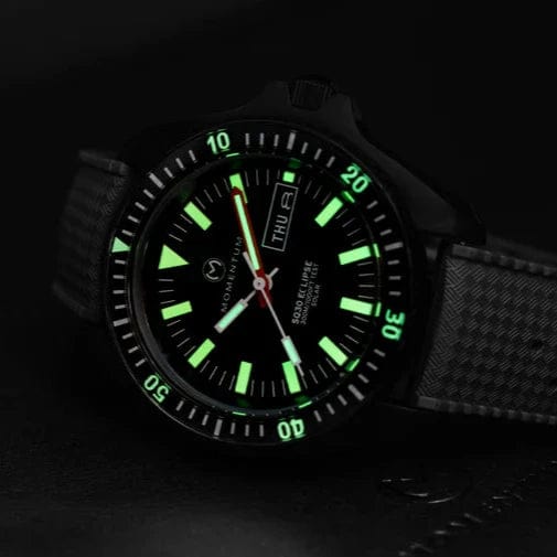 Montre à énergie solaire 42mm SQ30 Black Ion Momentum Montres Acier inoxydable / Caoutchouc 057AACCNC-AB-B-AC-B-AC-AQK-AS-AC-A-A-B Montre  à énergie solaire SQ30 Eclipse Black-Ion [42mm] Momentum Mathieu Blanchard Joaillerie