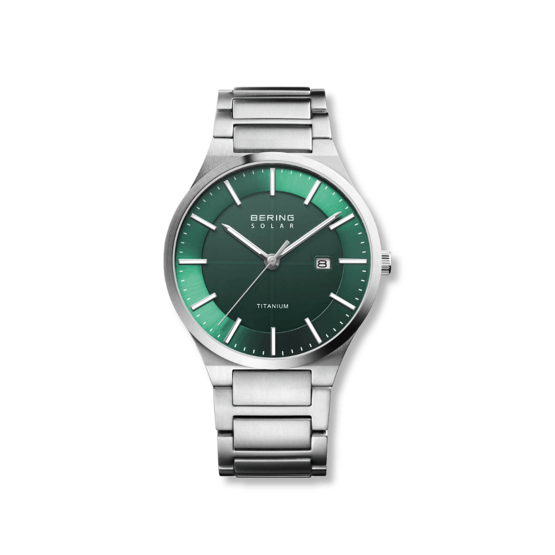 Montre à énergie solaire Bering 39mm 15239-778 Bering Montre Titane 15239-778 Montre Bering Solaire Argent 39mm 15239-778 | Mathieu Blanchard Mathieu Blanchard Joaillerie