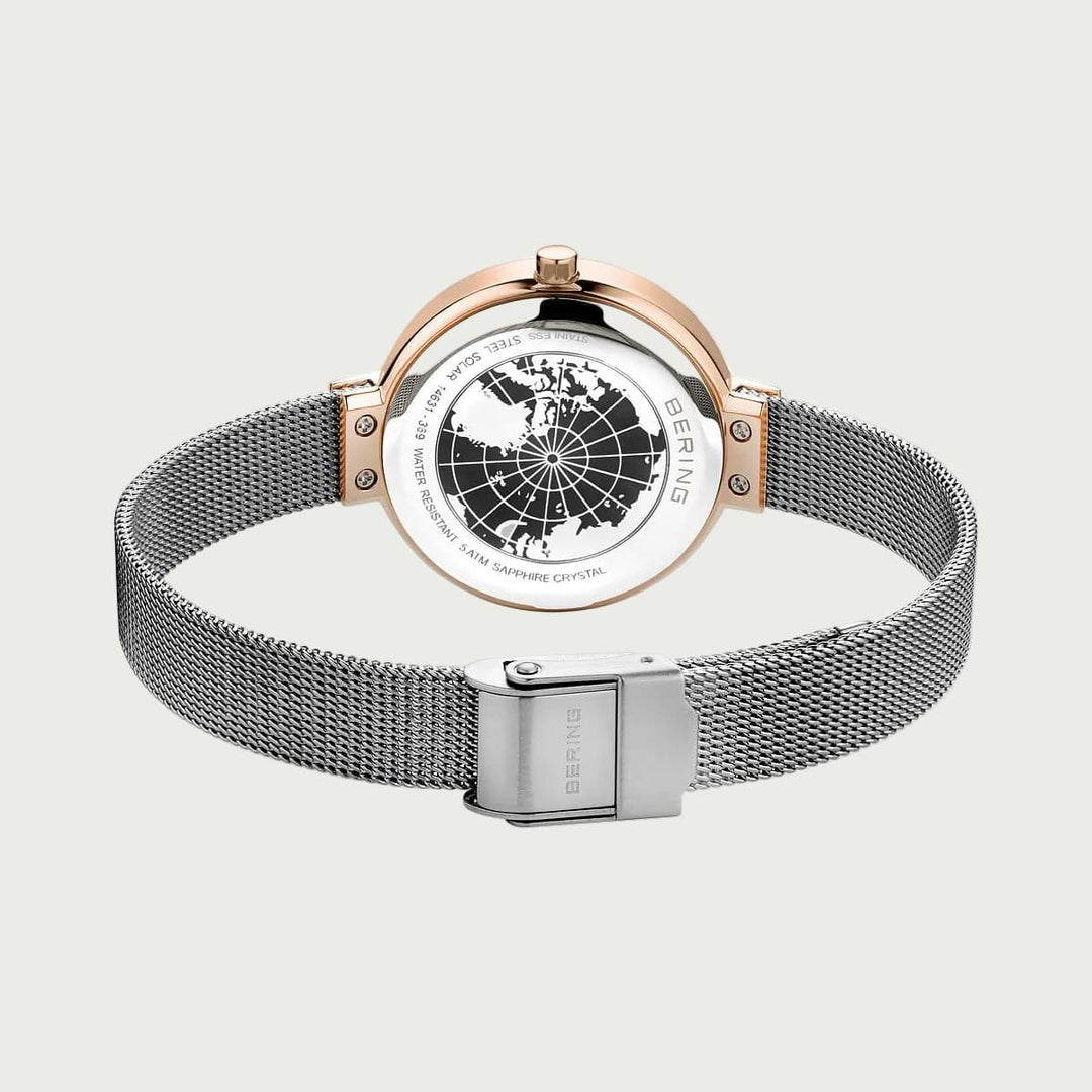Bering Montre Montre à énergie solaire Bering Classic Bleu 31mm 14631-369